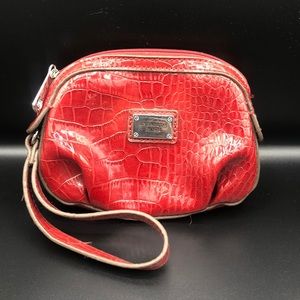 RED HOT ZIP CLUTCH !!!